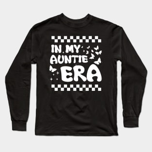 In My Auntie Era Cute Groovy Long Sleeve T-Shirt